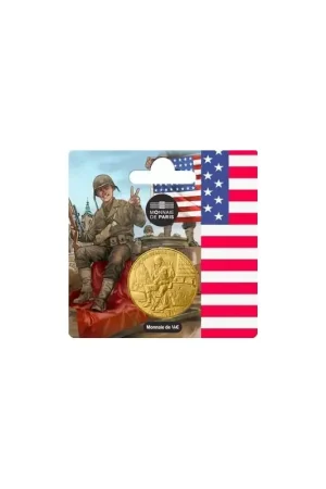 Ostatnia szansa Frankrijk 2025 ¼ Euro '80 jaar VE Day - Amerikaanse soldaat' Unc in blister