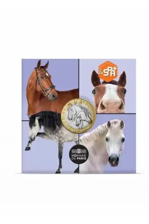 Autentyczny Frankrijk 2025 5 euro 'het paard' Bu in blister