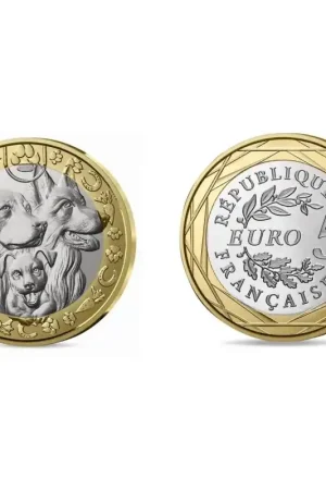 Premium Frankrijk 2025 5 euro 'de hond' Unc