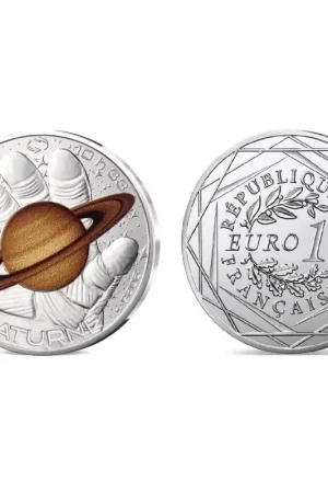 Frankrijk 2025 10 Euro 'Een ruimtereis met Thomas Pesquet-Saturnus' Unc Wysoka jakość