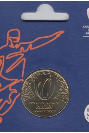 Nowość Frankrijk 2023 ¼ Euro 'WK Rugby 2023' in Blister