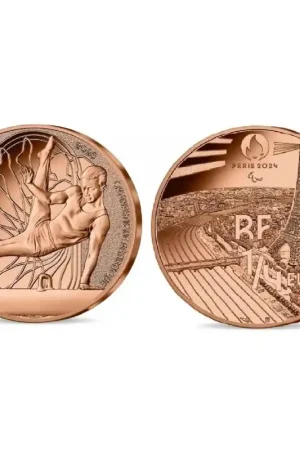 Kup teraz Frankrijk 2023 ¼ Euro 'Gymnastiek' Unc