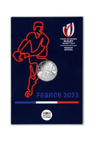 Frankrijk 2023 10 Euro 'WK Rugby' zilver in Blister Tylko dziś