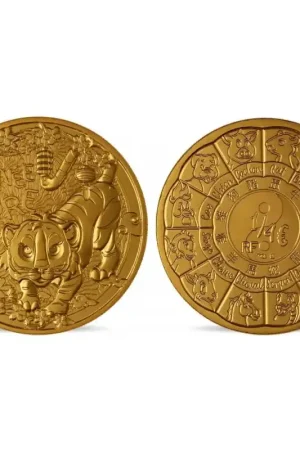 Frankrijk 2022 ¼ Euro 'Jaar van de Tijger' Unc Ostatnia szansa