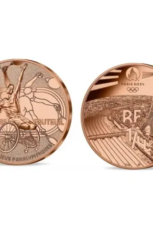 Frankrijk 2021 ¼ Euro 'Rolstoel Tennis' Unc Tylko dziś