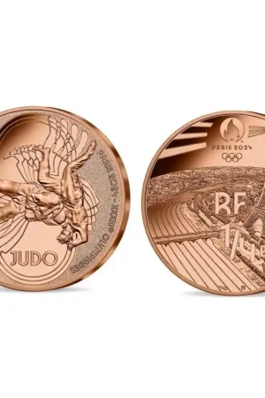 Frankrijk 2021 ¼ Euro 'Judo' Unc Wyprzedaż