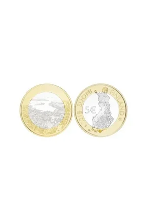 Finland 2018 5 euro Unc Haven Helsinki Oferta limitowana