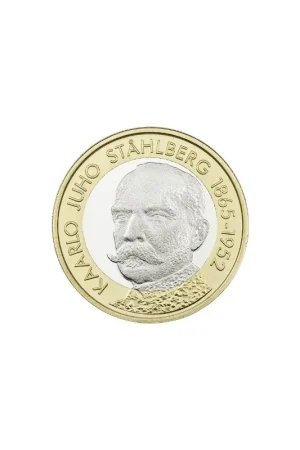 Finland 2016 5 euroKaarlo Juho Stahlberg Unc Darmowa dostawa