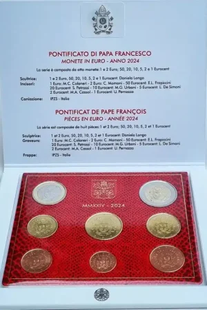 Najlepsza cena Bu set Vaticaan 2024