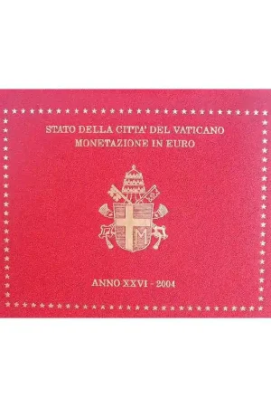 Bu set Vaticaan 2004 Kup teraz