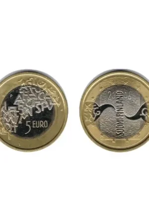 Bezpieczna płatność Finland 2006 5 euro 'Eu' Unc