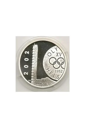 Wysoka jakość Finland 2002 10 Euro Olympische Zomerspelen Zilver Proof-like