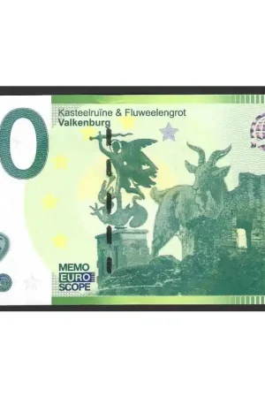 Euro biljet Nederland 2024 - Kasteelruïne & fluwelengrot Valkenburg Najlepsza cena