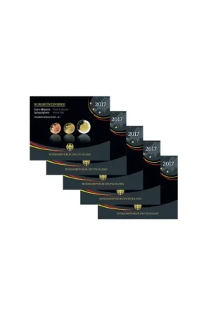 Kup teraz Duitsland 2017 Proofsets ADFGJ (5 stuks)