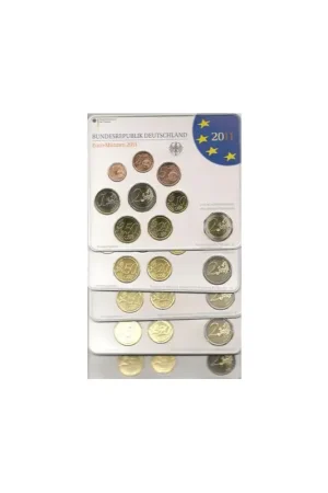 Bu sets Duitsland 2011 ADFGJ Nowość