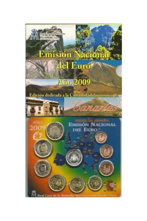 Bu set Spanje 2009 Canarias Oryginalny