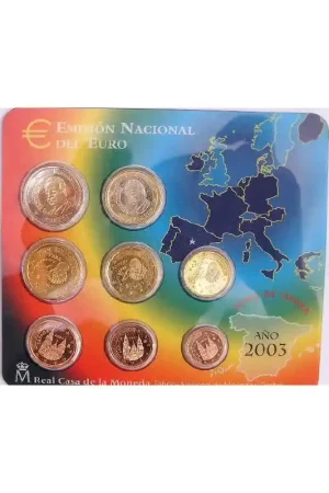 Bu set Spanje 2003 Oryginalny