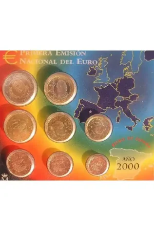 Bu set Spanje 2000 Autentyczny