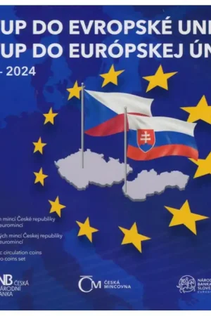 Wyprzedaż Bu set Slowakije 2024 'Toetreding tot de EU' inclusief extra set van Tsjechië 2024