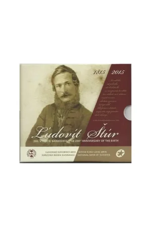 Bu set Slowakije 2015 Ludovit Stur Zwrot pieniędzy