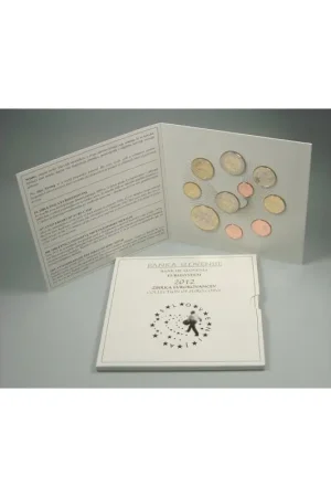Bu set Slovenië 2012 Met de 2 & 3 euromunt. Wyprzedaż