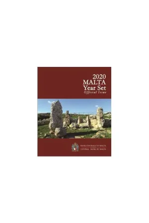 Ekspresowa dostawa Bu set Malta 2020 Met extra de 2 euro Tempel Skorba met F in ster
