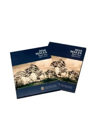 Bu set Malta 2016 Met extra de 2 euro Ggantija met F in ster Oryginalny