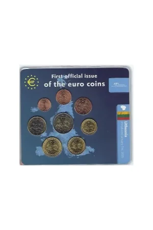 Rabat Bu set Litouwen 2015 First Official issue uitgifte KNM