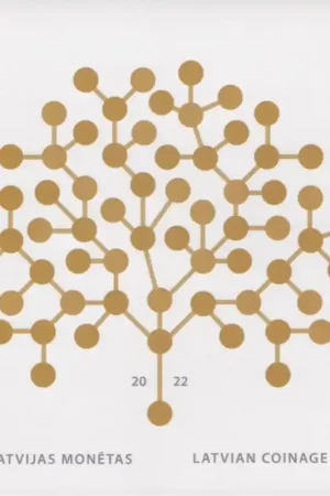 Szybka dostawa Bu set Letland 2022 met extra 2 euromunt