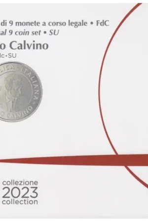 Bu set Italië 2023 met de 5 Euro 'Calvino' Oferta limitowana