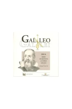 Najlepsza cena Bu set Italië 2014 met de 2 Euromunt Galileo Galilei