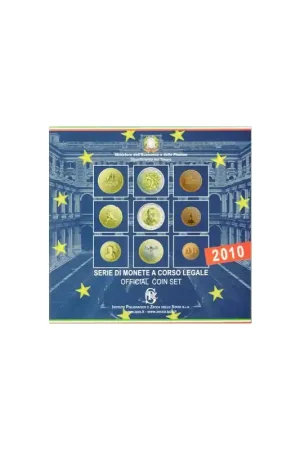 Bu set Italië 2010 met de 2 Euromunt comm. Tani