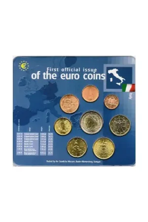 Premium Bu set Italië 2002 First Official issue