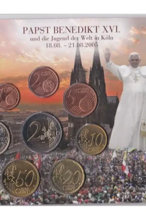 Bu set Duitsland 2005 A 'Papst Benedict XVI in Köln' Ostatnia szansa