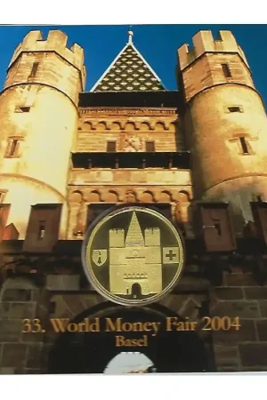 Bu set Duitsland 2004 World Money Fair Basel (mix letters) Ekspresowa dostawa