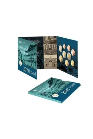 Bu set Ierland 2019 Met extra de 2 euro Dail Eireann Promocja