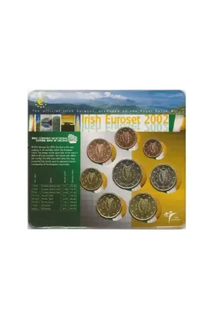 Zwrot pieniędzy Bu set Ierland 2002.Uitgifte KNM