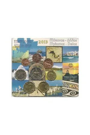 Bu set Griekenland 2013 met de normale 2 euro Popularny