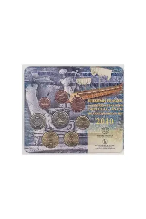 Oferta Bu set Griekenland 2010 met de normale 2 euro