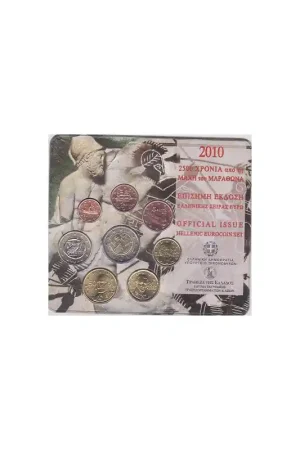 Oferta limitowana Bu set Griekenland 2010 met de 2 euro Marathon