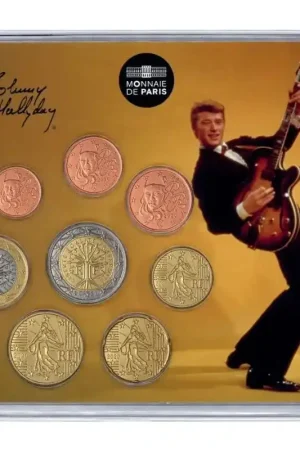 Nowość Bu set Frankrijk 2020 'Johnny Hallyday' Oplage slechts 500 exemplaren