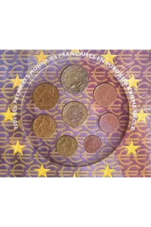 Bu set Frankrijk 2001 Zwrot pieniędzy