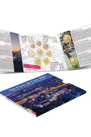 Oryginalny Bu set België 2021 met extra de 2x 2½ euro Luik
