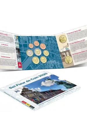 Bezpieczna płatność Bu set België 2020 De stad Antwerpen met extra de 2x 2½ euro