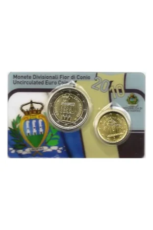 Oferta limitowana Bu minikit San Marino 2010 in coincard