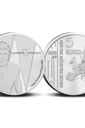 België 2025 5 euro 'Largo Winch' Unc Nowość