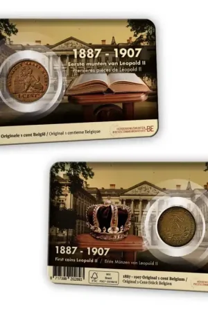 Wyprzedaż België 2024 Belgische 1 Cent in coincard Nederlandstalig Willekeurig jaar.