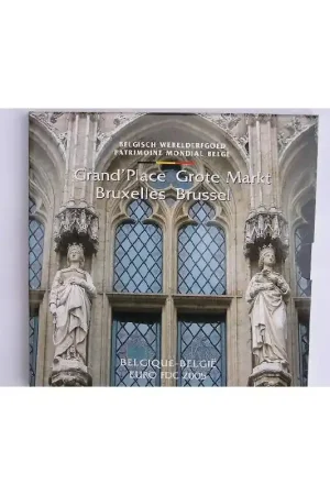 Bu set België 2005 Grote Markt Brussel Nowość