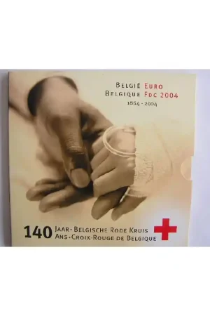Wysoka jakość Bu set België 2004 Rode Kruis