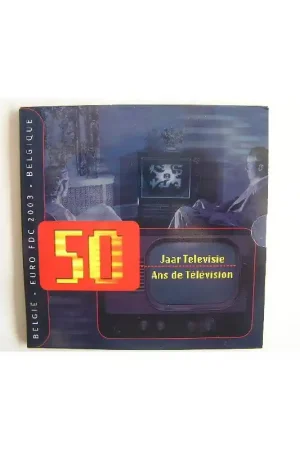 Bu set België 2003 50 jaar Televisie Szybka dostawa